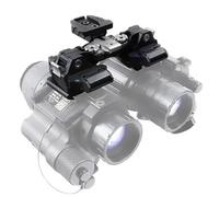 NVG Mount KVC Universal Bridge RQE Dual Monocular,Aluminum Bridge for Night Vision, Universal Dual Bridge, Lightweight, PVS-14, MUM, DVO, MINI-NSEAS, Mounting Mounts
