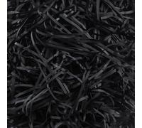 NVGVUP 100g Shredded Tissue Paper - Black Shredded Packaging Filler, Soft Shredded Paper for Gift Boxes, Hampers Filling and Packaging, Party Supplies and Gift Wrapping