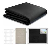 NVGVUP Magnetic Blackout Blinds Stick On, Blackout Material, 200 × 150 cm Portable Black Out Blinds Curtains, No drilling 24 Magnets, Cuttable, for Shading Interior Windows & Skylights