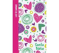 NVI Biblia Luz en mi camino corazones, multicolor símil piel: Nueva Version Internacional, Corazones, Multicolor Símil Piel, Luz En Mi Camino / ... in ... in My Way Hearts, Multicolored Leathertouch