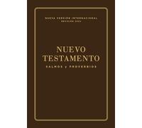 Nvi, Nuevo Testamento de Bolsillo, Con Salmos Y Proverbios, Revisión 2022, Leatherflex, Café: Nueva Version Internacional, Café, Leatherflex, Con Salmos y Proverbios