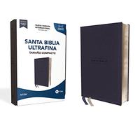 Nvi, Santa Biblia, Revisión 2022, Ultrafina, Tamaño Compacto, Leathersoft, Azul Marino, Palabras de Jesús En Rojo, Comfort Print: Nueva Versión ... Leathersoft, Palabras de Jesús en Rojo
