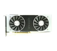 nVidia GEFORCE RTX 2080 TI Founders Edition 11 GB GDDR6 Graphics Cards (GeForce RTX 2080 Ti, 11 GB, GDDR6, 352 bit, 7680 x 4320 pixels, 2 fans)