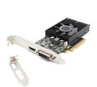 Nvidia GT 1030 4GB GDDR4 Low Profile LP Graphics Card Editing Silent SFF