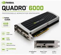 Nvidia Quadro 6000 6GB GDDR5 Workstation Graphics Card CUDA DVI