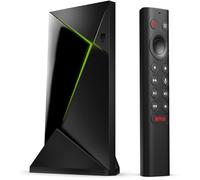 NVIDIA SHIELD Android TV Pro Streaming Media Player; 4K HDR movies, live sports, Dolby Vision-Atmos, AI-enhanced upscaling, GeForce NOW cloud gaming, Google Assistant Built-In, Works with Alexa