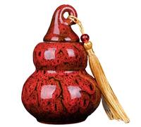 nviusdSJ Pets Ashes Keepsake Memorial Gift(Red)