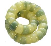nvlizbb Bodhi Beads Bracelet for Anxiety Relief, Natural Bodhi Seeds Beaded Bracelets, Healing Bead Bracelets Jewelry for Women(C)