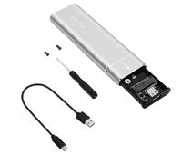 NVMe External Hard Drives Enclosure Easy Installation Hard Drive Enclosure USB 3.1 Gen 2 10Gbps Data Transfer External Storage Box