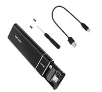 NVMe External Hard Drives Enclosure Easy Installation Hard Drive Enclosure USB 3.1 Gen 2 10Gbps Data Transfer External Storage Box