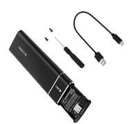 NVMe External Hard Drives Enclosure Easy Installation Hard Drive Enclosure USB 3.1 Gen 2 10Gbps Data Transfer External Storage Box