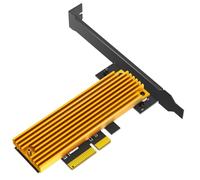 NVME Solid Disk Adapter Card To PCIe With Metal Heatsink For Optimaled Thermal Management Internal Solid Disk Expansion
