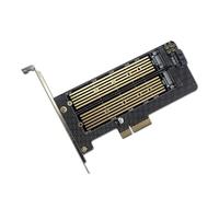 Nvme to Pcie Adapter M+b States Disk Expansion Card for 2230 2242 2260 Drives Storage Solution