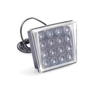 NVNGPGPBDM Lamp Housing Brake Pilot Lights For Car Motorcycle Auto Warning Reverse Stop Safety Bumper Lamps Rear Tail Lights Flash Strobe Style Led Rear Tail Lights(Transparent shell)