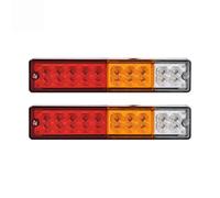 NVNGPGPBDM Lamp Housing Tail Lights Car Truck RV Van Bus Rear Tail Trailer Lights Signal Indicator Brake Stop Reverse Lamps 2pcs Waterproof 12V 20 LED Rear Tail Lights(2pcs 12-24V)