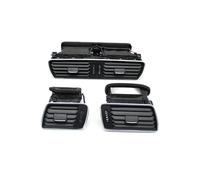 NVNZMFPPW Car Grille Panel Matte Black For Magotan B6 B7 CC For P&assat Car Air Conditioning Left Right Central AC Vent Outlet Assembly For VW 3AB819701A 3AC819728A Car AC Vent(1set)