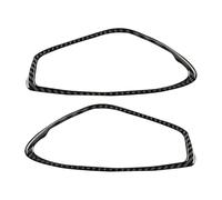 NVNZMFPPW Car Interior Mouldings Car Interior Door Handle Decorative Sticker Trim Cover Frame for C&hevrolet for Camaro 2017-2022 2018 2019 2020 2021(Black Carbon Fiber)