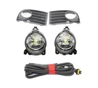 NVNZMFPPW For VW For Golf 5 A5 MK5 2004 2005 2006 2007 2008 2009 Car Lights Front Bumper Fog Light Lamp With Led Bulbs/Grille/Wire(Set light)