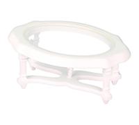 NVOQILIN 1:12 Scale Small Retro Coffee Table Constructed From Natural Wood For Model Displays