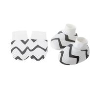 NVOQILIN 1 Set Infant Anti Scratch Gloves And Socks Set For Boys Girls Comfortable Cotton Mittens & Booties For Home Travel Baby Travel Essential