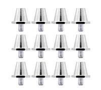 NVOQILIN 12Pcs Football Shoe Replacement Spikes 11mm/13mm/15mm Football Shoe Studs For 5MM Threaded Soccer Shoes Studs