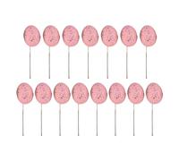 NVOQILIN 20Pcs Easter Foam Eggs Colorful Egg Ornament Art Supplies For Kindergarten School Students Ornament Easter Eggs Decorations