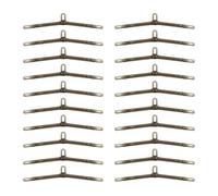 NVOQILIN 20Pcs Fishing AntiTangle Sleeves Carp Hook Link Helicopter Carp Rigs Fish Hook Line Aligner Fishing Accessories Outdoor Tackle