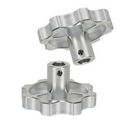 NVOQILIN 2pcs Portable Knob set For 3D Printers Easy Control Compact And Durability Metal Constructions