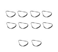 NVOQILIN 2Pcs Quartzs Clock Insert 65MM Roman/Arabic Numerals Clear Lens Gold Silver Trim Ideal for Clock Repair Craft Projects