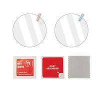 NVOQILIN 2Pieces High Transparency PET Screen Protector Film Scratch Proof Shield For Sound Clock Alarmo Clear And Long Lastings Travel Friendly Screen Guard