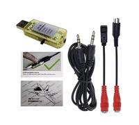 NVOQILIN 30 in 1 Remote Control Flight USB Simulation Tool for Fixed Wing and FPV Drones with Precise Dynamics