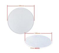 NVOQILIN 4/5/6.5/8inch Ceiling Speakers Cover Decorative Round Metal Net Meshing Grille Ceiling Speakers Grille Holder Mouting Base