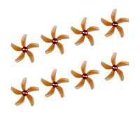 NVOQILIN 4Pairs 8PCS D51 2x2x5 2inch 51mm 5Blade PC Propellers Apertures 1.5mm for FPV Racings Tinywhoop BETA85X