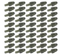 NVOQILIN 50Pcs Quickly Change Connectors Replacement Inline Quickly Change Bead Methods Feeder Connector Fishing Accessories Fishing Accessories