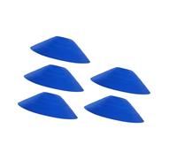 NVOQILIN 5pcs Round Markers Training Discs Polyethylene Texture Sports Cones For Athletic Training Sports And Group Exercises Football Basketball Markers