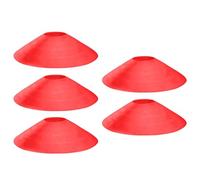 NVOQILIN 5pcs Round Markers Training Discs Polyethylene Texture Sports Cones For Athletic Training Sports And Group Exercises Football Basketball Markers