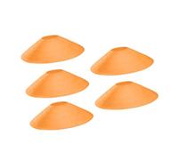 NVOQILIN 5pcs Round Markers Training Discs Polyethylene Texture Sports Cones For Athletic Training Sports And Group Exercises Football Basketball Markers