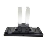 NVOQILIN 6 in 1 Controller Charging Station for Gaming Controller Charging Stand with Light Charging Cradles