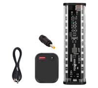 NVOQILIN 8Slot 18650 Battery Case Adjustable DC5V-12V Power Supply With Voltages Regulation For Portable Electronics