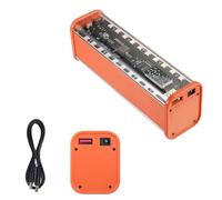 NVOQILIN 8Slot 18650 Battery Case Adjustable DC5V-12V Power Supply With Voltages Regulation For Portable Electronics