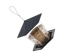 NVOQILIN ABS Folding Feeder Featuring Large 1L Food Storage Ideal for Attracting Wild Birds in Your Backyard Bird Stone Dispenser