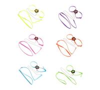 NVOQILIN Adjustable Bird Harness 3.94 Long Leash Outdoor Flying Training Rope for Small Birds Parrots Anti