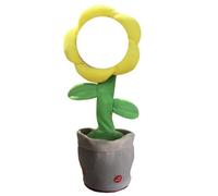 NVOQILIN Anthropomorphic Flower Figure Learn To Communicate Act And Change Participatory Lemon Light Yellow Gentle