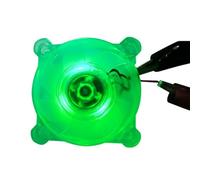 NVOQILIN Brushless Cooling Fans With LED Light 5V/9V/12V Cooling Fan For Printer Clear Frame 4010 2Pin Coolers Portable Long Service Life