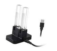 NVOQILIN Charging Dock Cradles Controller Charging Station for Controller with Light Charging Base Charging Dock Stand