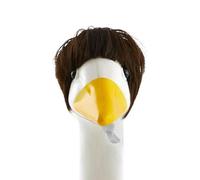 NVOQILIN Cuteness Gooses Wigs for Pets Fun Gooses Statue Decoration Gooses Outfit Perfect for Pets Party and Holidays Celebration