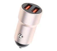 NVOQILIN Double USB Intelligent Car DC5V 3.4A Efficient Charging Adapter Head for 12V 24V Vehicles SUVs Truck