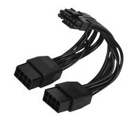 NVOQILIN Duty 16AWG Graphics Card Power Cable Double 8PIN to 16PIN Adapter for Enhances GPU High GPU Power Cable