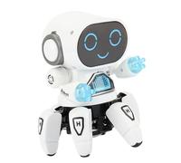 NVOQILIN Electric Six Claws Funny Robot For Programming Education And Family Entertainment Featuring Music