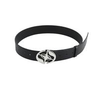 NVOQILIN Eye Catching Waist Belt with Metal Buckle for Adult Personality PU Waist Belts for Women Coat Dress Adjustable Length